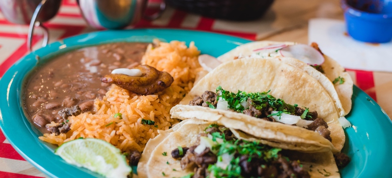 Mexican tacos.